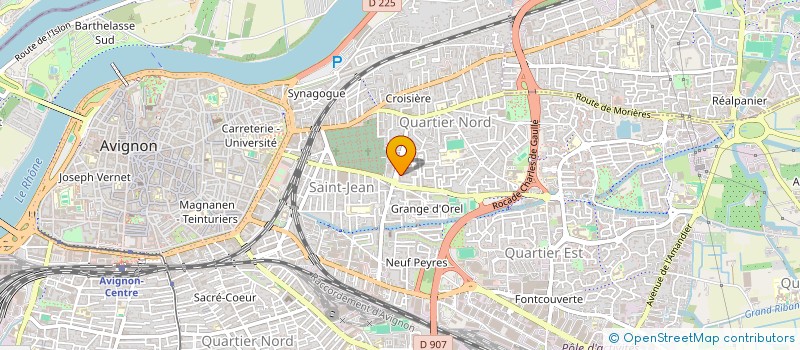 localisation de l'entreprise MONSIEUR CLOVIS RINGAUD  AVIGNON