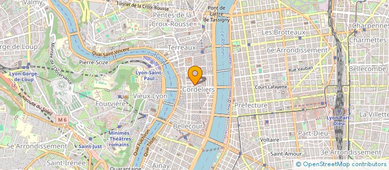 localisation de l'entreprise MONSIEUR CLOVIS ROUSSAT  LYON