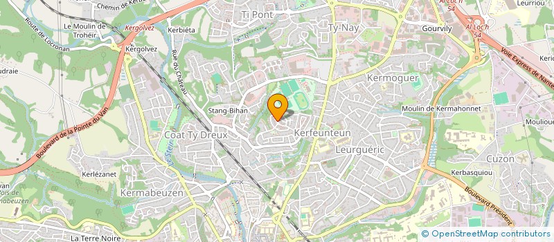 localisation de l'entreprise MONSIEUR CLYDE KNUCKLES à QUIMPER