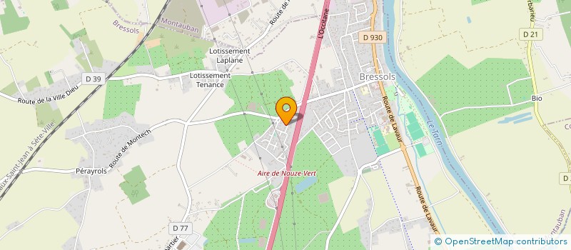 localisation de l'entreprise MONSIEUR CLYDE LE MANACH  BRESSOLS