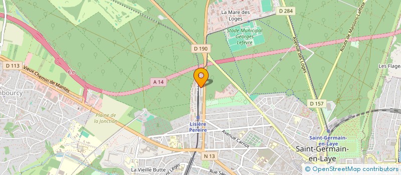 localisation de l'entreprise MONSIEUR CLYDE LOUIS-FERDINAND  LE MESNIL-LE-ROI