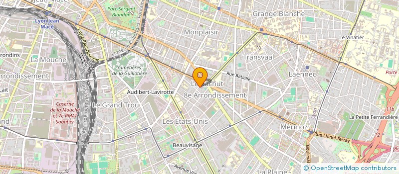 localisation de l'entreprise MONSIEUR CLYDE SOUMBO  LYON