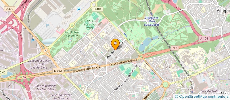 localisation de l'entreprise MONSIEUR COBA KAMA  AULNAY-SOUS-BOIS