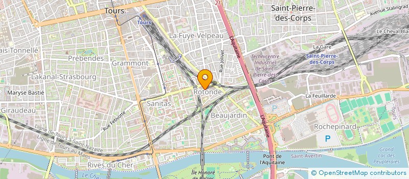 localisation de l'entreprise MONSIEUR CODJO-JEAN KOKOSSOU  TOURS