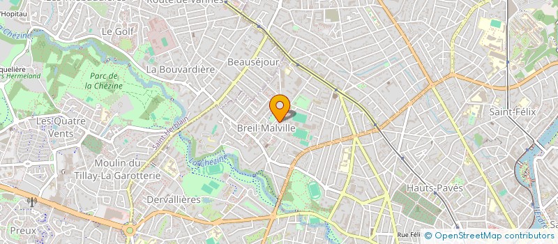 localisation de l'entreprise MONSIEUR CODRUT CALIN à NANTES