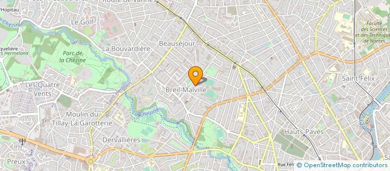 localisation de l'entreprise MONSIEUR CODRUT CALIN à NANTES