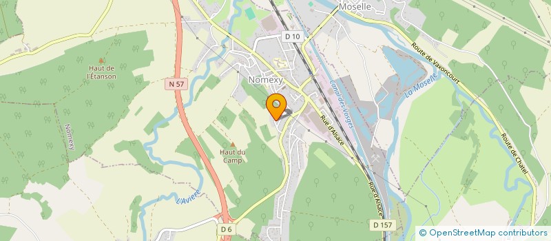 localisation de l'entreprise MONSIEUR CODY GADAUT  NOMEXY