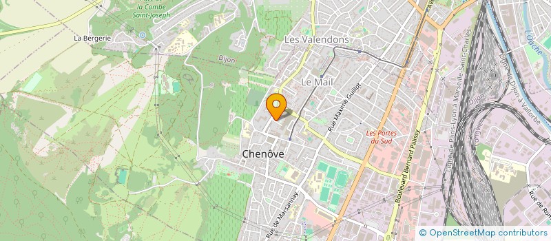 localisation de l'entreprise MONSIEUR COL XUFERAJ à CHENOVE