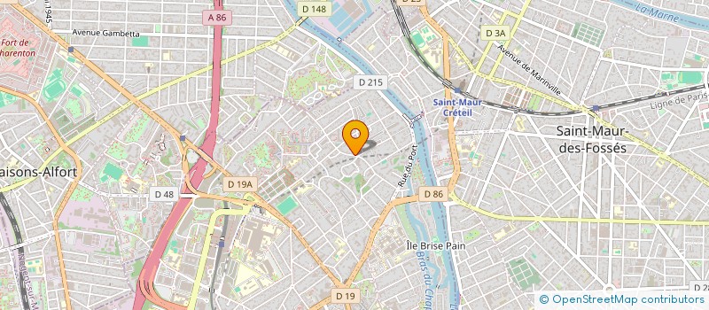 localisation de l'entreprise MONSIEUR COLAS CHOUIPE--BREUS  CRETEIL