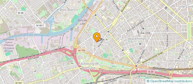 localisation de l'entreprise MONSIEUR COLAS DEHAYE à LILLE