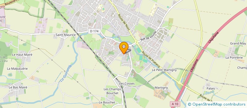 localisation de l'entreprise MONSIEUR COLAS GOUIN  AIFFRES