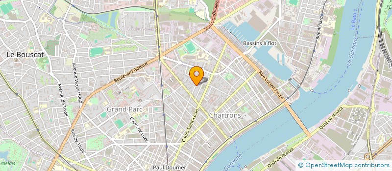 localisation de l'entreprise MONSIEUR COLAS MICHARD  BORDEAUX