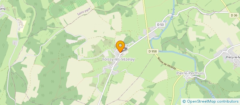 localisation de l'entreprise MONSIEUR COLAS TASTU  FOISSY-LES-VEZELAY