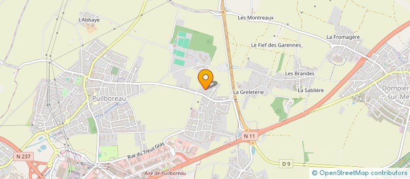 localisation de l'entreprise MONSIEUR COLBERT RAIMONDEAU à PUILBOREAU