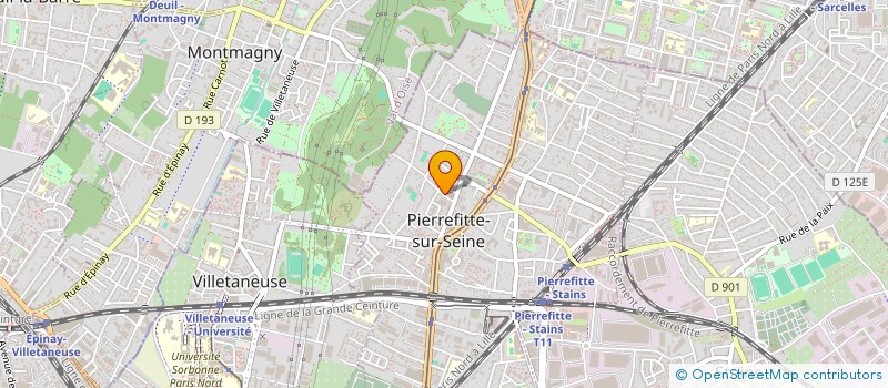 localisation de l'entreprise MONSIEUR COLE BONDOT à PIERREFITTE-SUR-SEINE