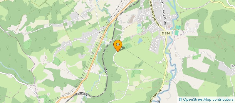 localisation de l'entreprise MONSIEUR COLETTE MAGNE  GAN