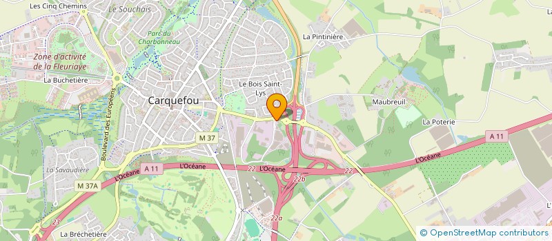 localisation de l'entreprise MONSIEUR COLIN BALLAY  CARQUEFOU