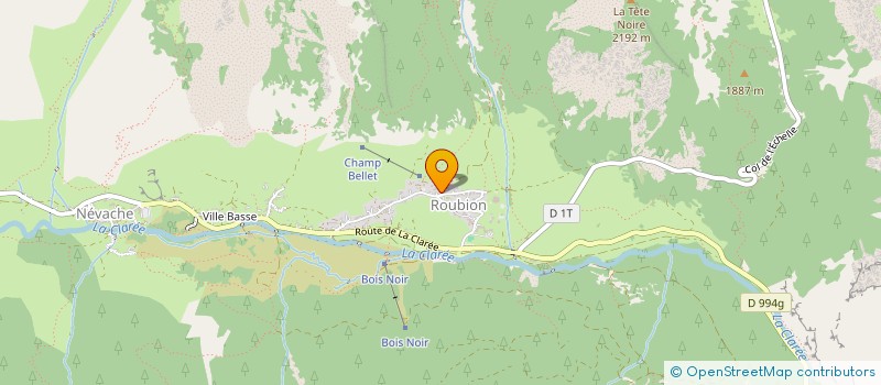 localisation de l'entreprise MONSIEUR COLIN BORDET  NEVACHE