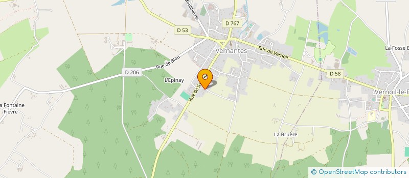 localisation de l'entreprise MONSIEUR COLIN BYERS à VERNANTES