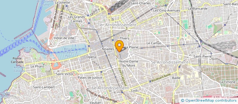 localisation de l'entreprise MONSIEUR COLIN CLARK à MARSEILLE
