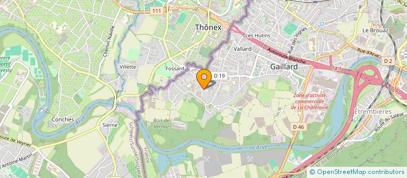 localisation de l'entreprise MONSIEUR COLIN COINTEPAS  GAILLARD