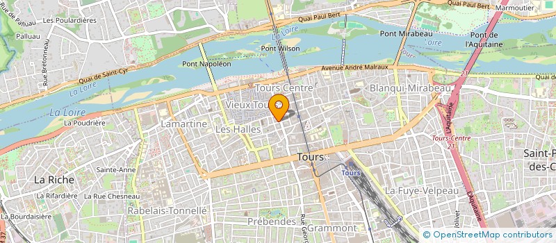 localisation de l'entreprise MONSIEUR COLIN DENIS  TOURS