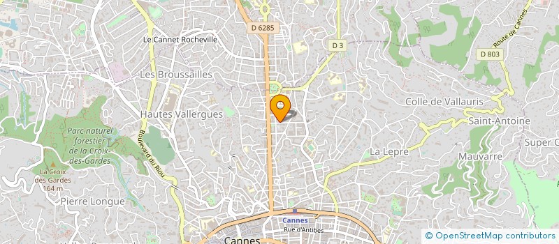localisation de l'entreprise MONSIEUR COLIN EDWARDS à CANNES