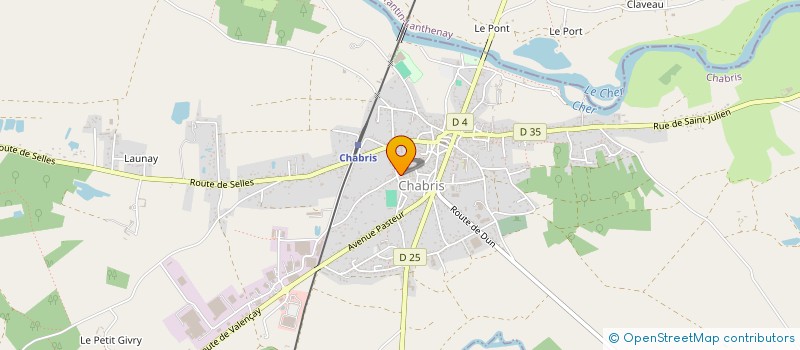 localisation de l'entreprise MONSIEUR COLIN ELLIOTT à CHABRIS