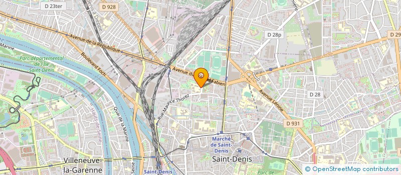 localisation de l'entreprise MONSIEUR COLIN FILLAUDEAU à SAINT-DENIS
