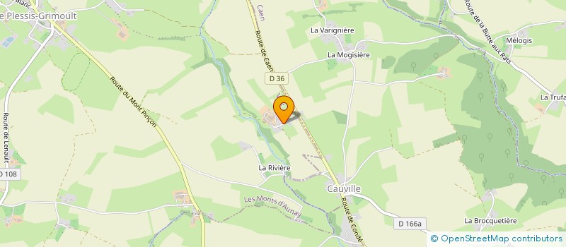 localisation de l'entreprise MONSIEUR COLIN GEORGES à SOULEUVRE EN BOCAGE