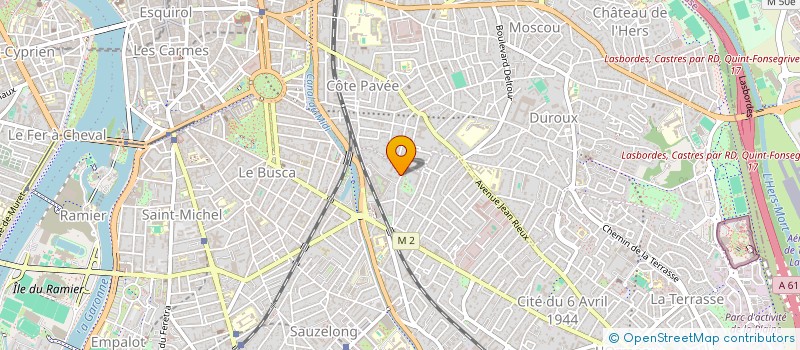 localisation de l'entreprise MONSIEUR COLIN GIBSON à TOULOUSE