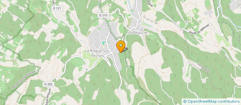 localisation de l'entreprise MONSIEUR COLIN GUILLEMOT  LE BEAUCET