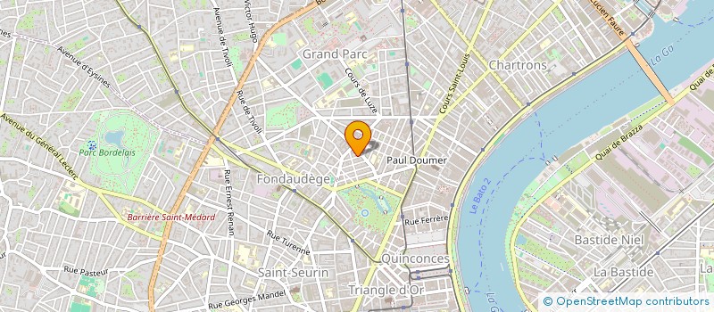 localisation de l'entreprise MONSIEUR COLIN HAUDEBOURG  BORDEAUX