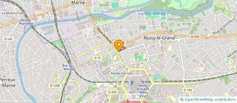 localisation de l'entreprise MONSIEUR COLIN HUGO WILFRID ARTIS à NOISY-LE-GRAND