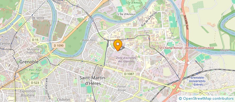 localisation de l'entreprise MONSIEUR COLIN JARGOT à SAINT-MARTIN-D'HERES