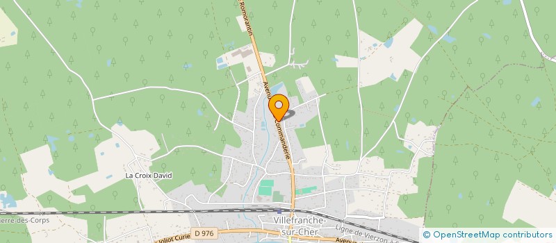 localisation de l'entreprise MONSIEUR COLIN JEGOU-GERGAUD  VILLEFRANCHE-SUR-CHER