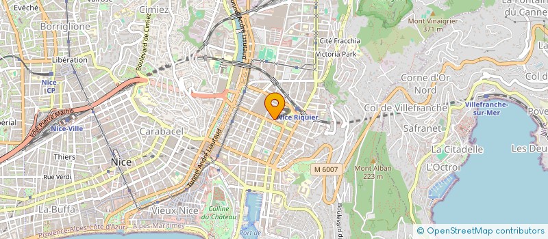 localisation de l'entreprise MONSIEUR COLIN JOSEPH FITZSIMONS  NICE