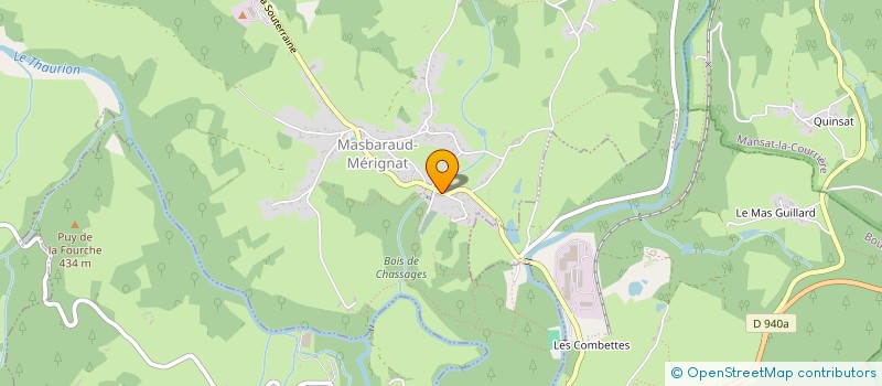 localisation de l'entreprise MONSIEUR COLIN KELLY  SAINT-DIZIER-MASBARAUD