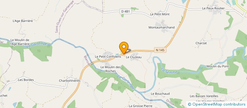 localisation de l'entreprise MONSIEUR COLIN LA PAGE à DROUX