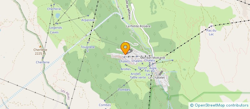 localisation de l'entreprise MONSIEUR COLIN MARCUS CHAMBERS  LES ALLUES