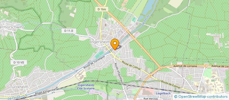 localisation de l'entreprise MONSIEUR COLIN MARQUES  INGERSHEIM