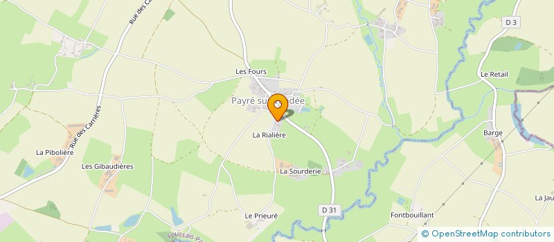 localisation de l'entreprise MONSIEUR COLIN MCMULLAN  FOUSSAIS-PAYRE