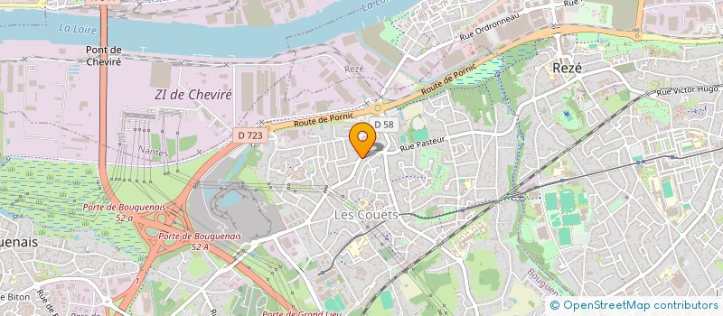 localisation de l'entreprise MONSIEUR COLIN NEDELEC  BOUGUENAIS