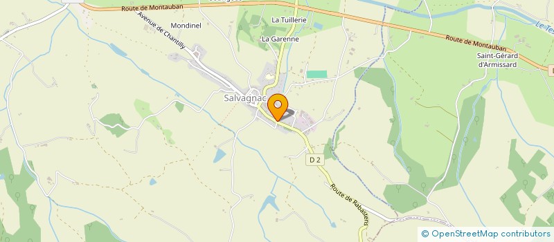 localisation de l'entreprise MONSIEUR COLIN PAINTER  SALVAGNAC