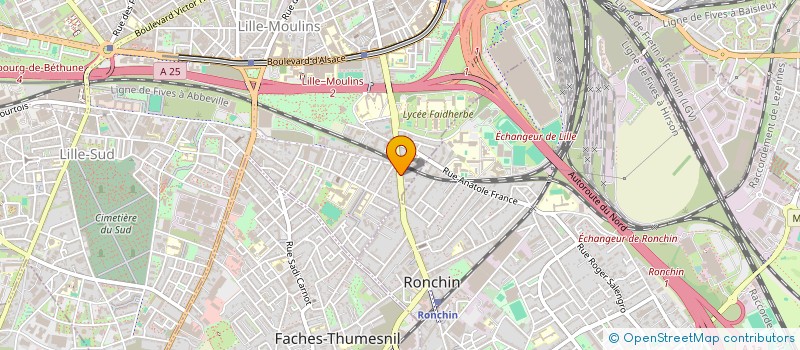 localisation de l'entreprise MONSIEUR COLIN PERSYN à LILLE