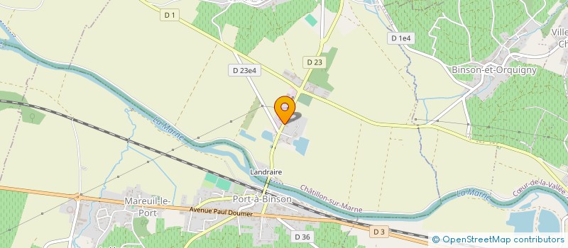 localisation de l'entreprise MONSIEUR COLIN POUGNIET  CHATILLON-SUR-MARNE