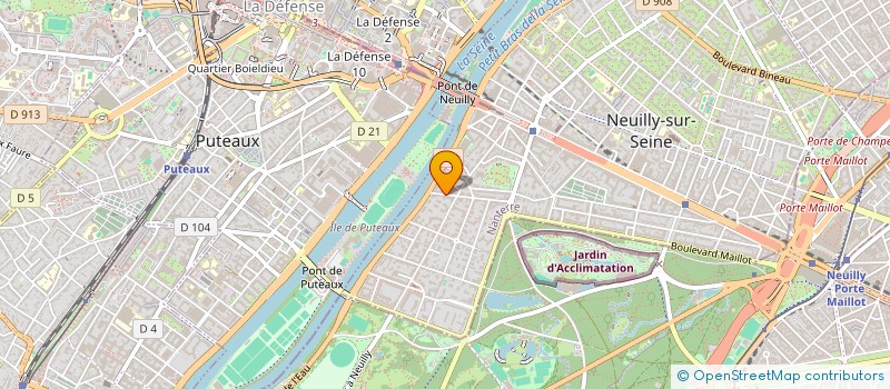 localisation de l'entreprise MONSIEUR COLIN REINGEWIRTZ à NEUILLY-SUR-SEINE