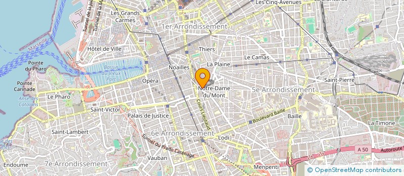 localisation de l'entreprise MONSIEUR COLIN RUKSYIO à MARSEILLE