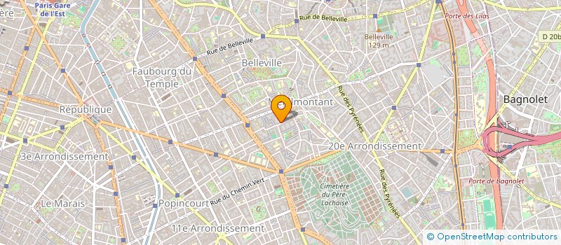 localisation de l'entreprise MONSIEUR COLIN RUSSEIL  PARIS