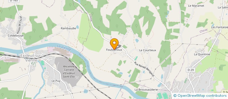 localisation de l'entreprise MONSIEUR COLIN SHEARRING à CHIRAC